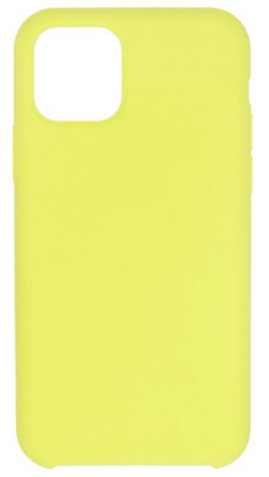 Чехол-накладка  i-Phone 14 Silicone icase  №51 бледно-желтый