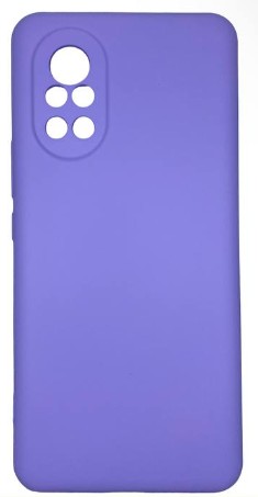 Накладка для Huawei Nova 8 Silicone cover без логотипа лаванда