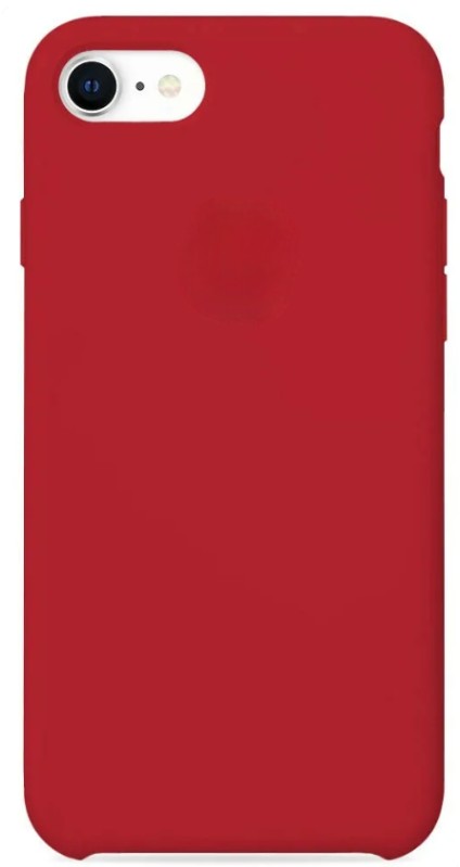 Чехол-накладка  i-Phone 7/8 Silicone icase  №33 тёмно-красная