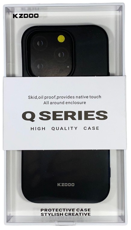 Накладка для i-Phone 14 Pro K-Doo Q Series силиконовая черная