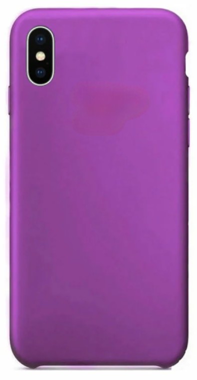 Чехол-накладка  i-Phone XR Silicone icase  №45 фиолетовая