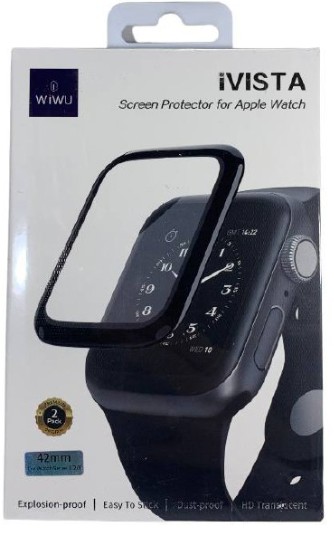 Защитное стекло для Apple watch "42" черное WiWU iVista