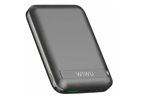 Внешний аккумулятор MagSafe Wiwu Snap Cube для i-Phone 12/13/14 10000mAh 22.5W черный