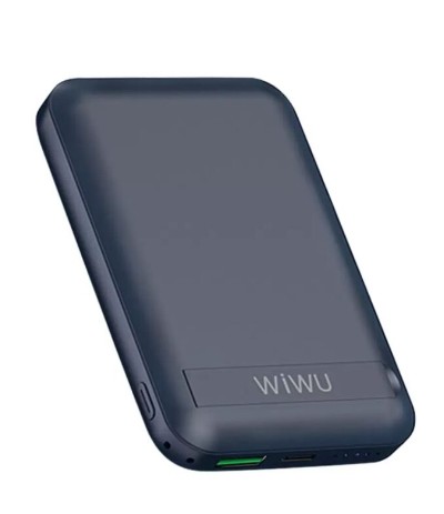 Внешний аккумулятор MagSafe Wiwu Snap Cube для i-Phone 12/13/14 10000mAh 22.5W черный