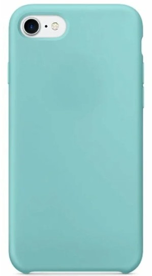 Чехол-накладка  i-Phone 7/8 Silicone icase  №43 небесно-голубая