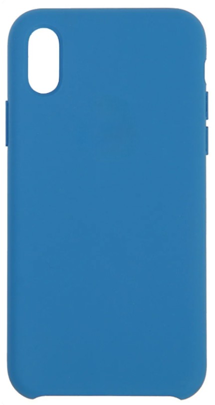 Чехол-накладка  i-Phone X/XS Silicone icase  №24 азур