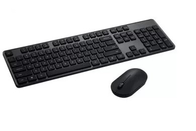 Клавиатура и мышка беспроводная Xiaomi Mijia Wireless Set 2 WXJS02YM черный