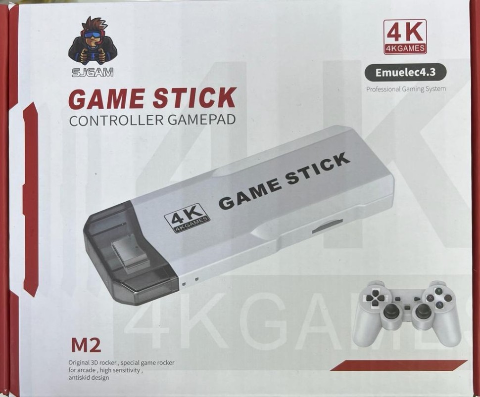 Игровая приставка SJGAM Game Stick M2 (2 геймпада)