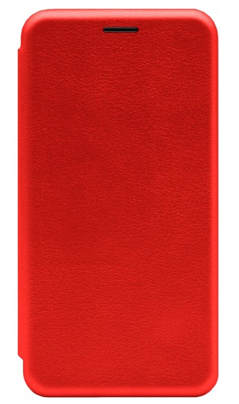 Чехол-книжка Fashion Case i-Phone 6/6s кожаная боковая красная