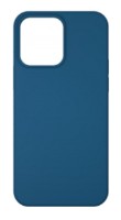 Чехол-накладка  i-Phone 14 Silicone icase  №35 космо-голубая