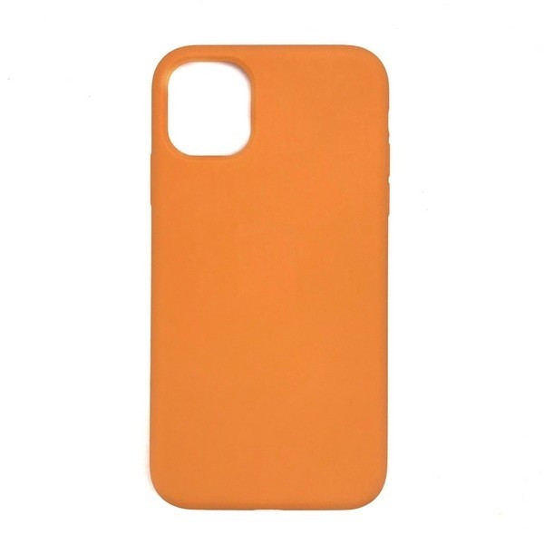 Чехол-накладка  i-Phone 11 Silicone icase  №56 морковная