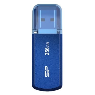 3.2 USB флеш накопитель Silicon Power Gen1 256GB Helios 202 Blue (SP256GBUF3202V1B)