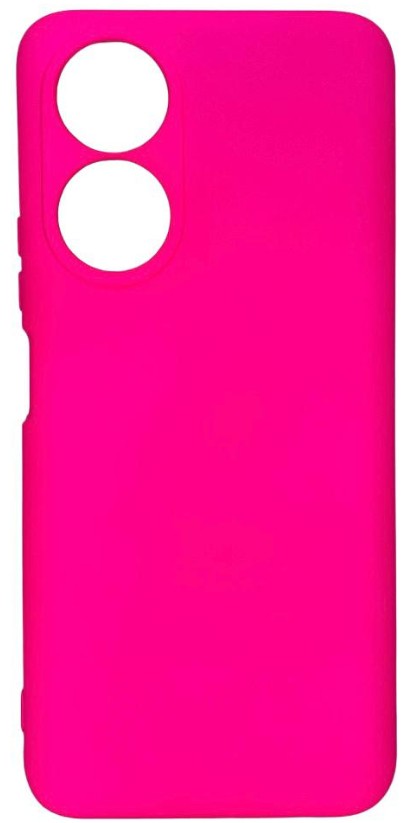 Накладка для Huawei Honor X7 Silicone cover без логотипа розовая