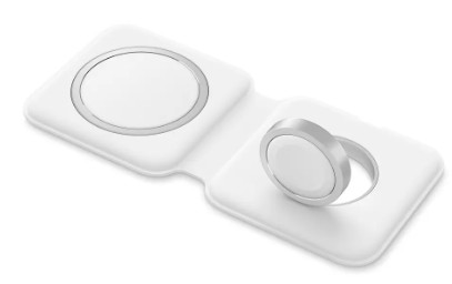 Беспроводное зарядное устройство MagSafe Duo Charger 2в1 (i-Phone+Apple Watch) белое