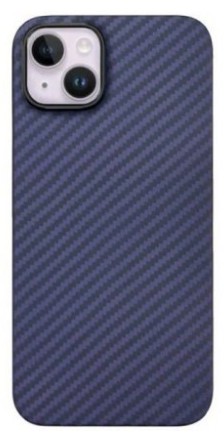 Накладка для i-Phone 14 K-Doo Kevlar пластик фиолетовая