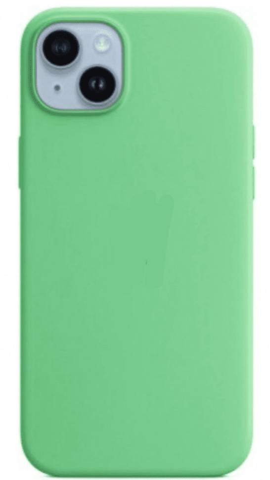 Чехол-накладка  i-Phone 13 Silicone icase  №50 бледно-бирюзовая