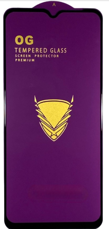 Защитное стекло для Huawei Honor X8 OG Purple черное