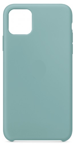 Чехол-накладка  i-Phone 11 Pro Max Silicone icase  №44 небесно-бирюзовая