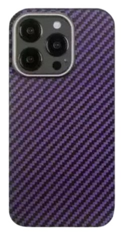 Накладка MagSafe для i-Phone 14 Pro Max K-Doo Mag Kevlar пластик фиолетовая