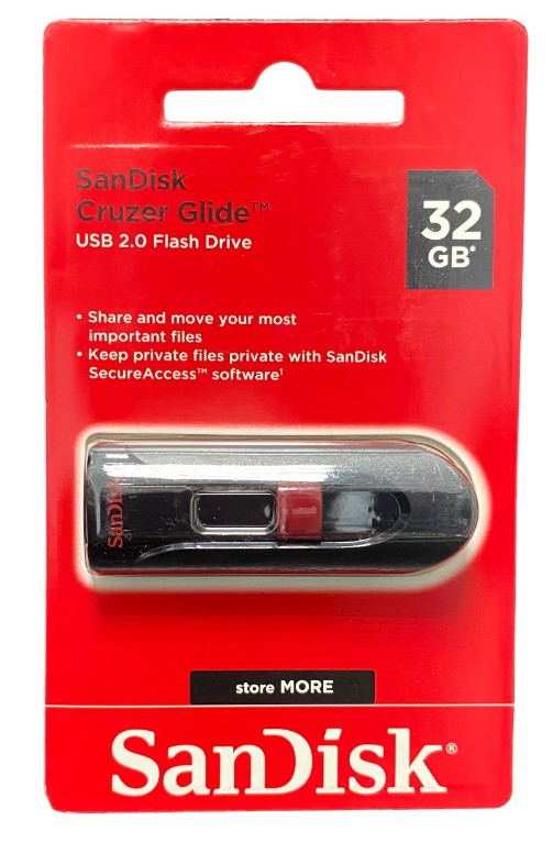 USB флеш накопитель SanDisk CZ60 Cruzer Glide 32GB (SDCZ60-032G-B35)