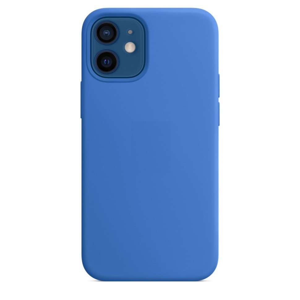 Чехол-накладка  i-Phone 11 Silicone icase  №38 тёмно-голубая