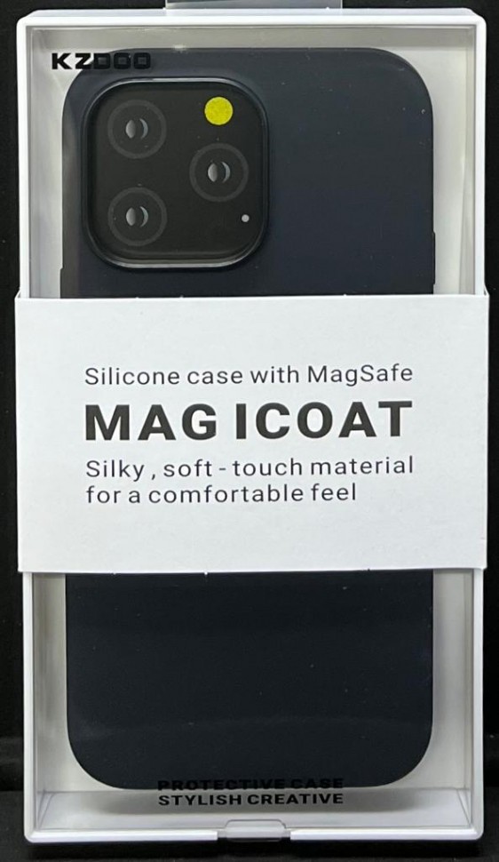 Накладка для i-Phone 14 Pro Max K-Doo Magsafe Mag Icoat силикон чёрный
