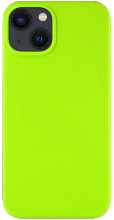 Чехол-накладка  i-Phone 13 Silicone icase  №60 травяная