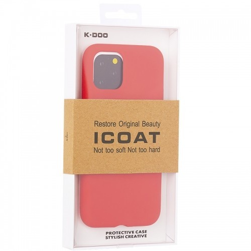 Накладка для i-Phone 11 K-Doo iCoat силикон красная
