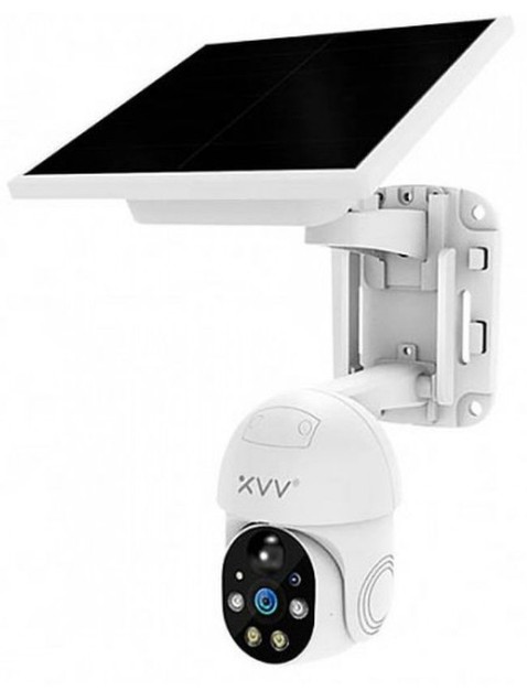 IP-камера Xiaomi Xiaovv Solar-Powerd Outdoor PTZ Wifi Camera P6 XVV-1120S-P6 белая