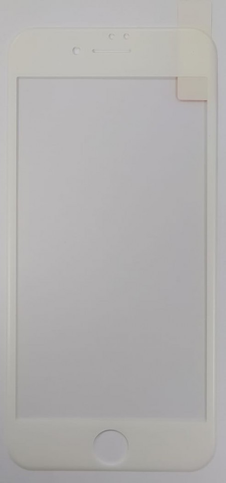 Защитное стекло для i-Phone 7/8 AMC силикон матовое белое