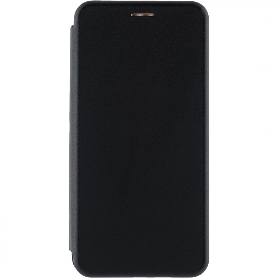 Чехол-книжка Fashion Case для i-Phone X Max кожаная боковая черная
