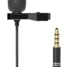 Микрофон Ritmix RCM-110 петличка/2м/3.5мм черный
