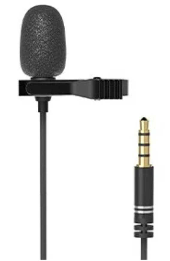 Микрофон Ritmix RCM-110 петличка/2м/3.5мм черный
