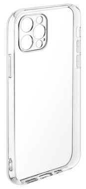Чехол-накладка силикон 2.0мм i-Phone 12 Pro 6.1" с закрытой камерой прозрачный