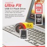 3.1 USB флеш накопитель SanDisk CZ430 Ultra Fit 256GB 130mb/s (SDCZ430-256G-G46)