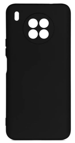 Накладка для Huawei Honor 50 Lite/Nova 8i Silicone cover без логотипа чёрная
