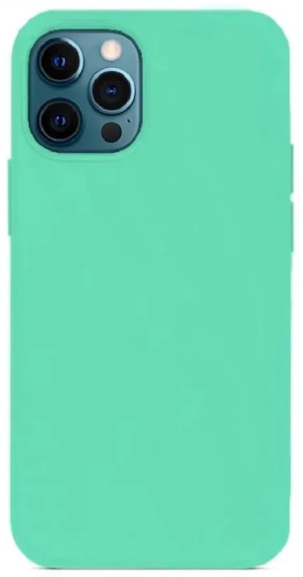 Чехол-накладка  i-Phone 14 Pro Max Silicone icase  №31 зеленая