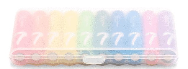 Батарейки алкалиновые Xiaomi AAA LR03 (10шт) NQD4001RT разноцветные