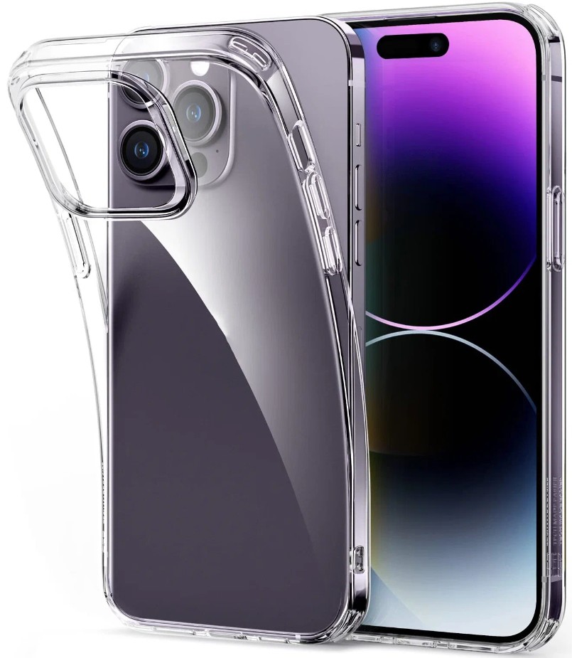 Чехол-накладка силикон 2.0мм i-Phone 14 Pro Max 6.7" прозрачный