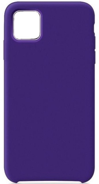Чехол-накладка  i-Phone 12/12 Pro Silicone icase  №30 ультра-фиолетовая