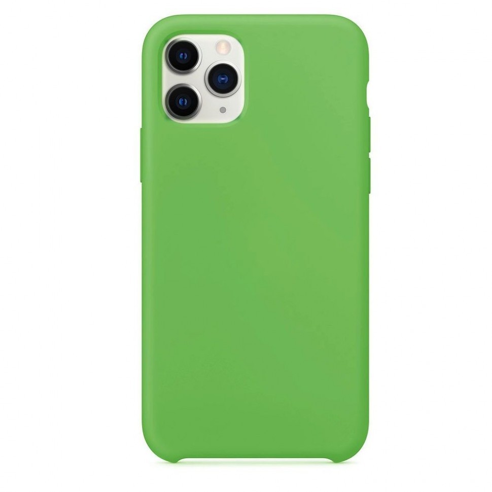 Чехол-накладка  i-Phone 12/12 Pro Silicone icase  №31 зеленая