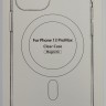 Накладка для i-Phone 13 Pro Max силикон MagSafe Clear Case