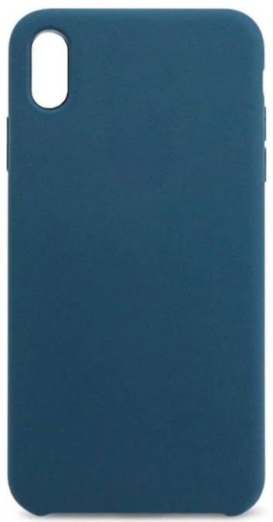 Чехол-накладка  i-Phone XR Silicone icase  №58 серо-зеленая