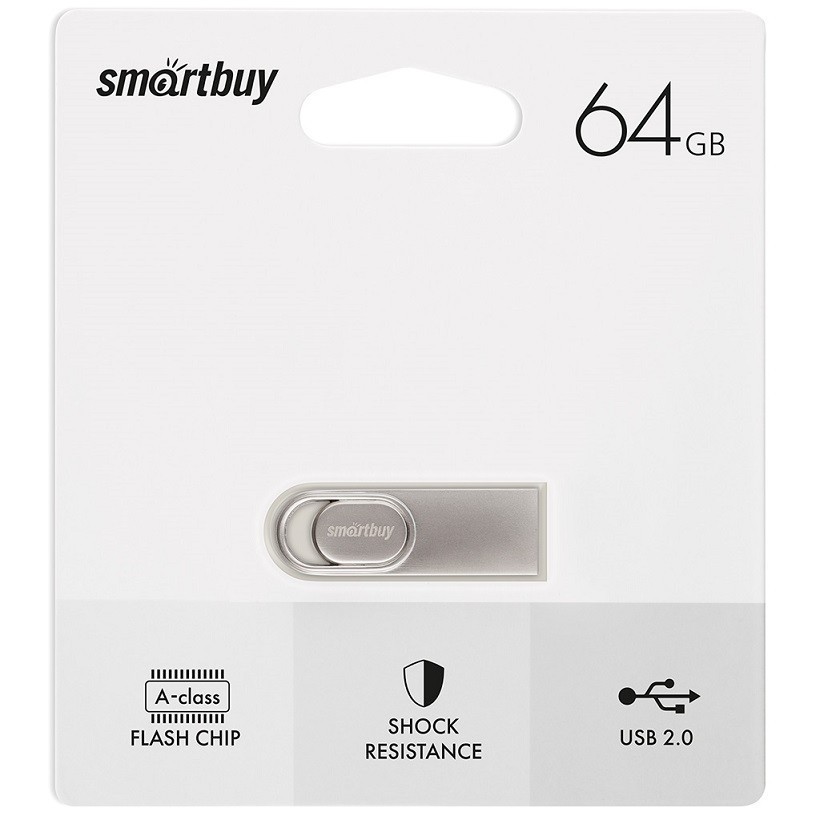 USB флеш накопитель Smartbuy 64GB M3 Metal (SB64GBM3)