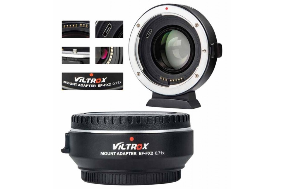 VILTROX EF-FX2 для Canon EF lens to Fuji FX mount camera