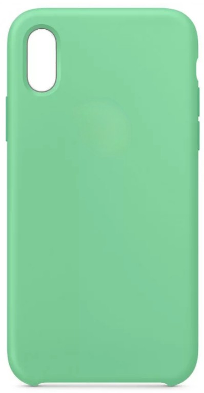 Чехол-накладка  i-Phone XR Silicone icase  №31 зеленая