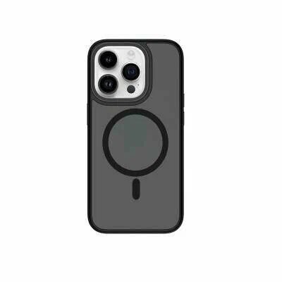 Накладка для i-Phone 15 Pro Wiwu Magsafe FGG-011 матовая черная