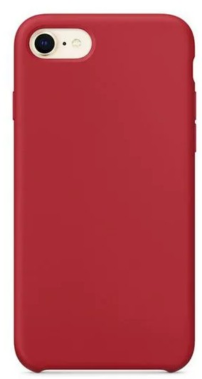 Чехол-накладка  i-Phone 7/8 Silicone icase  №52 бордовая