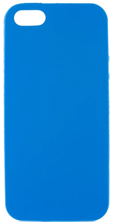 Чехол-накладка  i-Phone 6/6s Silicone icase  №38 тёмно-голубая