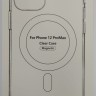 Накладка для i-Phone 12 Pro Max силикон MagSafe Clear Case